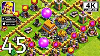 Clash Of Clans || Android - iOS 4K 60fps Gameplay #45