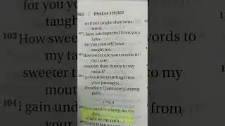 Psalm 119:105 Your word is a lamp for my feet and a light to my path.... ❤️❤️❤️❤️