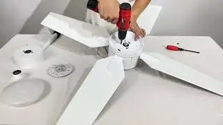 Installation video for Ohniyou ceiling fan GLX053