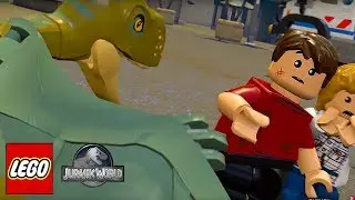 LEGO Jurassic World - ВСЕ ДИНОЗАВРЫ СБЕЖАЛИ