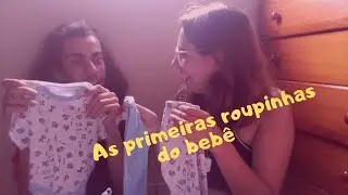 As primeiras roupinhas do bebê arco íris 🌈🤰 quarta gravidez - mãe aos 20