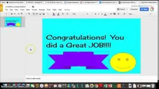Shapes and Lines in Google Slides