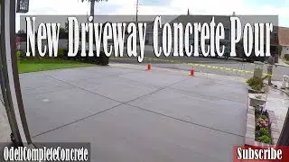 How to Pour a New Clean Concrete Driveway | Complete Tear out!