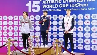 Carlos Yulo Nanalo ng Gold #Gymnastics #FigWorldChampion #carlosyulo #paris2024