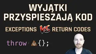 Wyjątki przyspieszają kod w C++