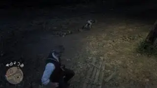 A Dog Taking A Dump In The Middle Of A Van Horn Massacre - Red Dead Redemption 2