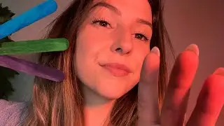 ASMR Peripheral Triggers 🎏 (fast to slow, hand movements) ￼