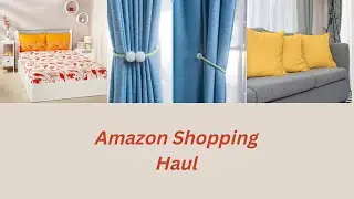 Amazon shopping haul/ Bedsheet/Home decor#amazonhomedecorhaul