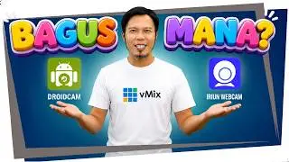 🔴LIVE_streaming dengan Droid cam & Iriun Webcam