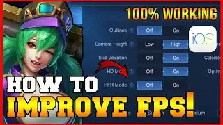 HOW TO INCREASE FPS IN MOBILE LEGENDS TUTORIAL | 100% WORKING | iOS (2020)