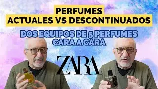 VERSUS ZARA:😲 5 PERFUMES ACTUALES CONTRA 5 DESCONTINUADOS ¡TU DECIDES!👏👏👏 #perfumes