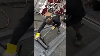 How do Europeans contruct their roofs? #howto #homedecor  #harvest #woodworking #craft #construction