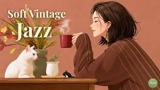 Slow Living Jazz ☕ Warm afternoons, coffee, and a cat by your side | 1940s Cafe BGM スローライフジャズ