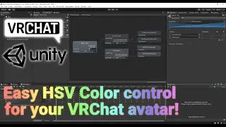 HSV Control Tutorial for VRChat avatars (Unity)