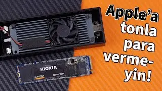 Apple'a tonla para vermesek? “Harici NVMe SSD oluşturduk“