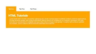 How to create tabs using only HTML and CSS | Tabs Using HTML And CSS Only | E-CODEC