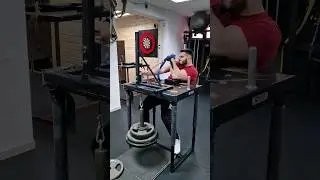 New Wrap For Back Pressure Training 💪😎 #armwrestling #competition #armwrestlingtraining #gym
