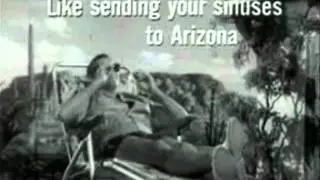 Dristan Commercial (Sends Your Sinuses To Arizona)