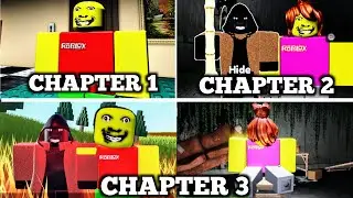 Roblox Weird Strict Dad Chapter 1 2 3 Full Walkthrough Gameplay & All Endings
