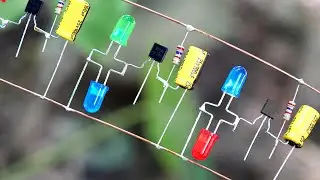 Simple LED Flasher Circuit - Tutorial