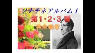 【ソナチネアルバムⅠ】Kuhlau Sonatinen Op.20-1,2,3[ソナチネⅠ第１,２,３番]