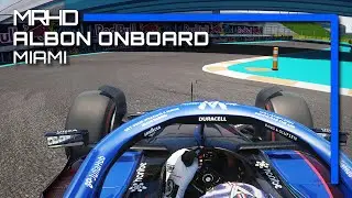 Assetto Corsa F1 2022 Albon Onboard Miami