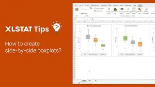 How to create side-by-side boxplots? - XLSTAT Tips