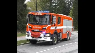 Großbrand in Schullandheim| Einsatzfahrten zu Grenzüberschreitender Übung in Johanngeorgenstadt