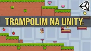 💥Como CRIAR TRAMPOLIM na Unity - MECÂNICA DE PLATAFORMA na Unity
