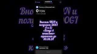 DOGS пришли на кошелек в ТГ, что делаем дальше в описании и в видео👉