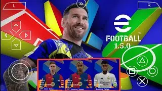 PPSSPP EFOOTBALL PSP 25 NOUVEAU TRANSFERT