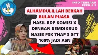 INFO TERBARU...!! NASIB & KEJELASAN PPPK TAHAP 3