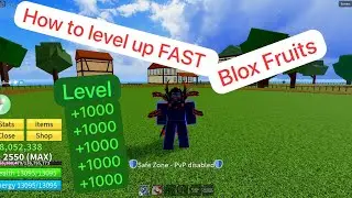 How to level up fast in Blox Fruits! Tips and Tricks #bloxfruits #roblox #bloxfruit