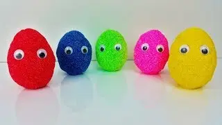 Play Foam Surprise Eggs with Toys