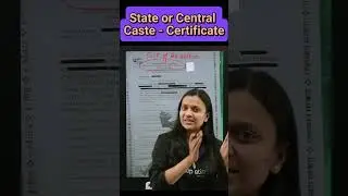 State or Central Caste - Certificate | NEET 2025 form filling | 