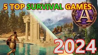 DIESE 5 TOP Survival Games erwarten uns noch 2024!? Da kommt watt auf uns zu!
