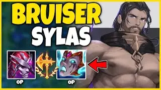 RANK 1 SYLAS SHREDS TANKS! INSANE DAMAGE -League of Legends