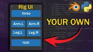 Create a Simple Rig UI with Blender Python