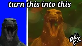 Godzilla green screen , godzilla vs Kong short film