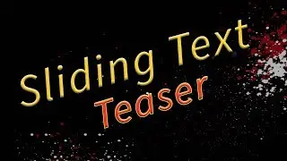 [TEASER] Sliding Text Animation - PowerPoint Motion Graphics Tutorial