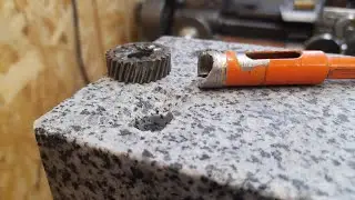 Чпу Станок из Гранита часть 3