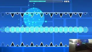 one line blue orb spam