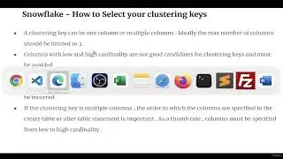 4.6 - Lab: Selecting Your Clustering Keys in Snowflake