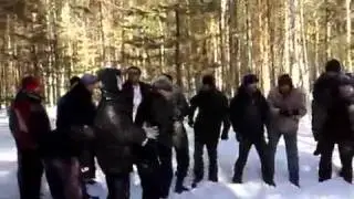 Комоедицы 2011. Взятие снежной крепости. Колоход.