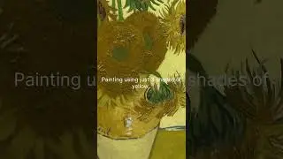 Van Gogh's Masterpiece Painting 'Sunflowers'