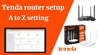 how to setup tenda router || how to setup tenda f9 router || tenda router setup