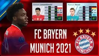 Plantilla del Bayern Múnich 2021 para dream league soccer