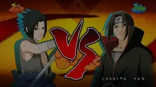 Sasuke vs Itachi, boss fight! Naruto Storm 2!