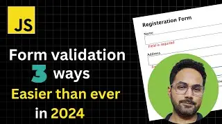 How to validate forms in Javascript | Javascript for Beginners | Javascript Tutorial