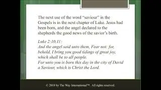 Christ is Our Savior